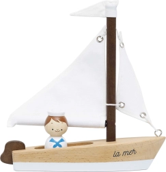 Le Toy Van drvena jedrilica s kapetanom