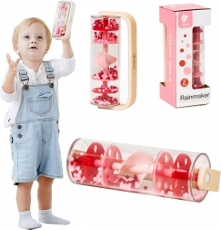 Classic World kišna palica s kuglicama – crvena