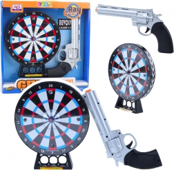 Laserski revolver s metom za djecu