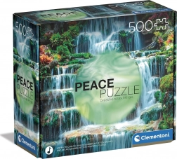 Puzzle 500 dijelova CLEMENTONI Peace Collection – Slap The Flow