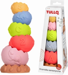 Pastelna senzorna piramida Tullo