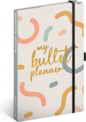 Tjedni nedatirani planer My Bullet Planner 13 × 21 cm