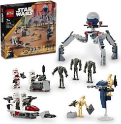 LEGO Star Wars borbeni paket: klonirani vojnici vs. borbeni droidi