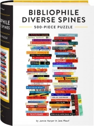 Chronicle Books puzzle Bibliophile: Diverse Spines 500 dijelova