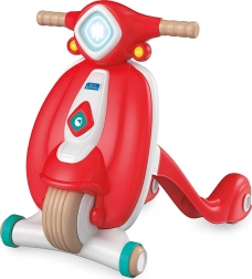 Hodalica i guralica CLEMENTONI Baby Scooter Vespa – crvena