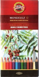 Akvarelne olovke KOH-I-NOOR MONDELUZ, set 12 komada