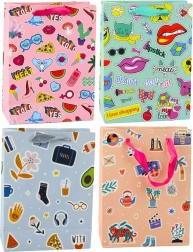 Poklon vrećica s motivom naljepnica