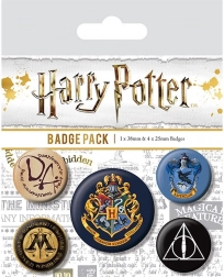 Set bedževa Harry Potter Hogwarts