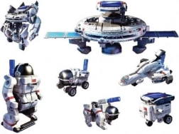 Solarni set 7u1 za djecu 10+ Svemirski modeli + Solarni panel + Mikrobaterija