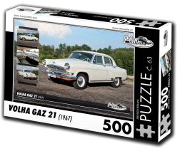 Puzzle Retro Automobili Volga GAZ 21 (500 dijelova)
