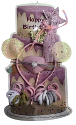 Pink gift set of hair accessories (35 pcs)