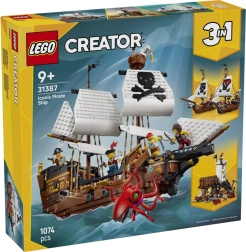 LEGO Creator 3 u 1 Legendarni gusarski brod