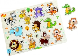 Drvene slagalice Safari s 11 dijelova