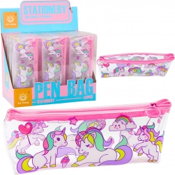 Školska prozirna pernica Jednorog