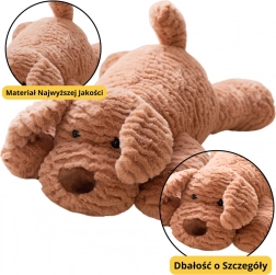 Bež plišani psić 30 cm