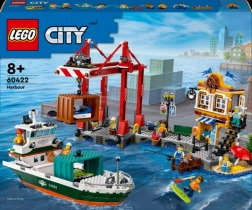 LEGO City morska luka s teretnim brodom 60422