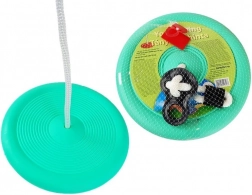 Okrugla tanjurasta njihalica za djecu – Zelena