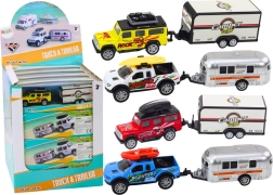 Terenac s prikolicom karavanom