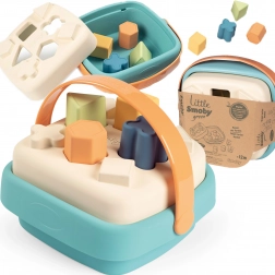 Smoby mali zeleni sortirnik u košari od bioplastike
