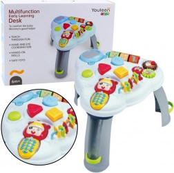 Interaktivni trokutasti edukativni stolić s telefonom, svjetlima i zvukovima