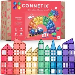 Connetix Rainbow Mega Pack magnetske građevne pločice 212 dijelova