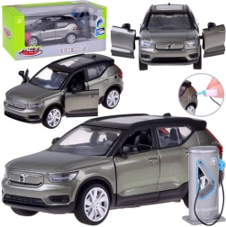 Metalni model električnog crossovera Volvo XC40 s funkcijama svjetala i zvukova
