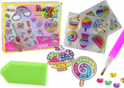 Set za dijamantno slikanje – šarene naljepnice sa slatkišima