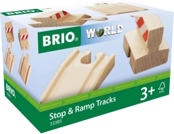 Brio stop & ramp tracks – završne tračnice i rampe za drvenu željeznicu