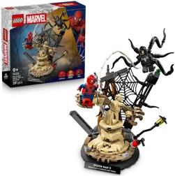 Lego Marvel Spider-Man vs. Sandman diorama