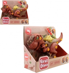 Konstrukcijski set dinosaurus s alatom za vijčanje 29,5 cm