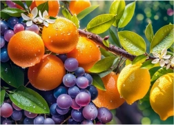 Slagalica sunčano voće 1000 dijelova