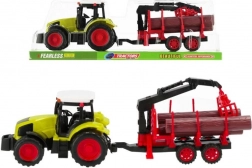 traktor s prikolicom za drvo moje ranczo