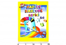 Šarene samoljepljive papire A4, 10 listova