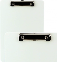 Bijela kopča podloga za pisanje s ravnalom A4