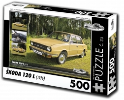 RETRO-AUTA Puzzle Škoda 120 L 500 dijelova