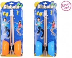 Veliki Diabolo Set Plastika/Drvo za Djecu