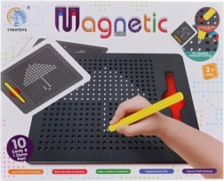 Magnetic Board with Beads and Cards