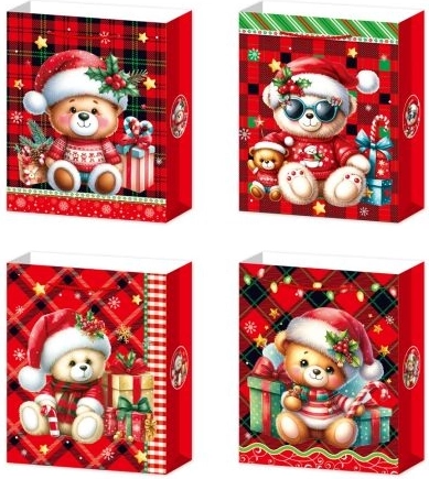 Gift bag with a festive design XL
