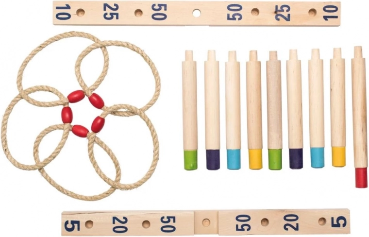 Wooden design with complete equipment
