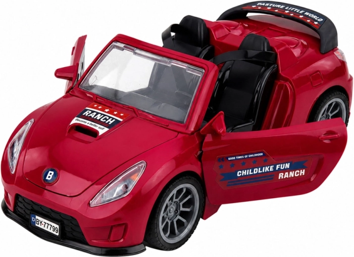 Convertible with opening doors
