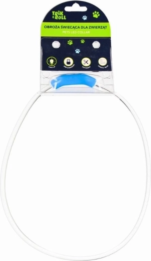 Svjetleća LED USB ogrlica za psa i mačku