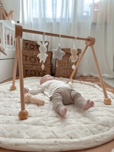 Ideal space for hanging favorite toys