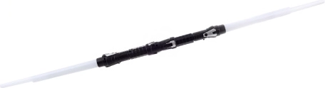 Double-sided sound and light extendable battery-powered sword