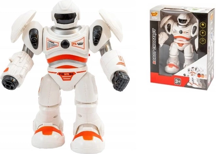 Interaktivni hodajući robot SmilyPlay narančasti