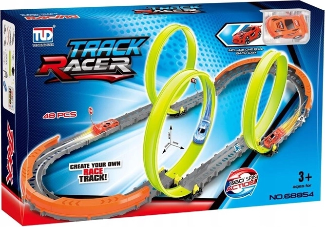 Track Racer trkaća staza s trostrukim petljama (48 dijelova)