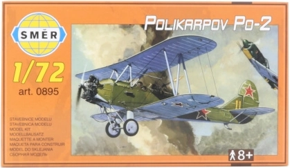 Směr Polikarpov Po-2 (wheels) aircraft model kit 1:72