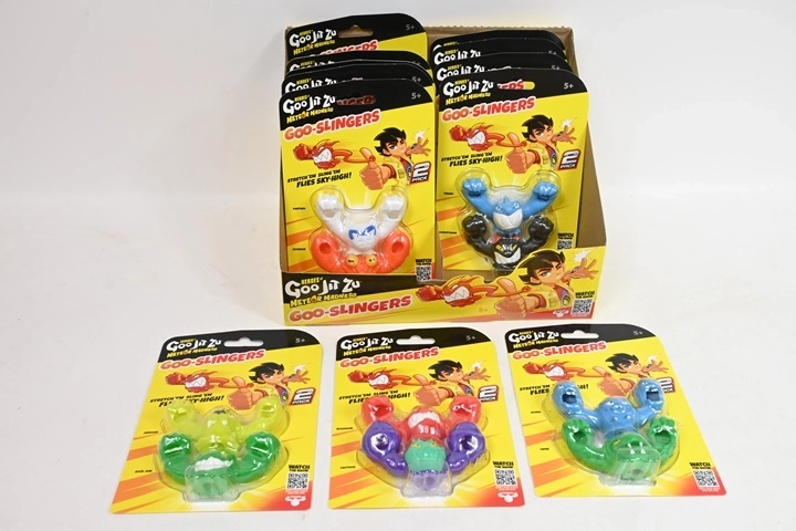 Heroes of Goo Jit Zu GooSlinger Meteor Madness – set of 2 stretchable figures