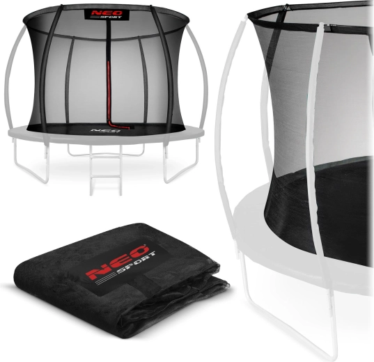 Unutarnja zaštitna mreža za trampolin Neo-Sport 252 cm (8 ft) za 6 stupova
