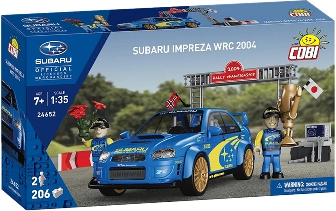 COBI Subaru Impreza WRC 2004 građevinski set (206 dijelova)