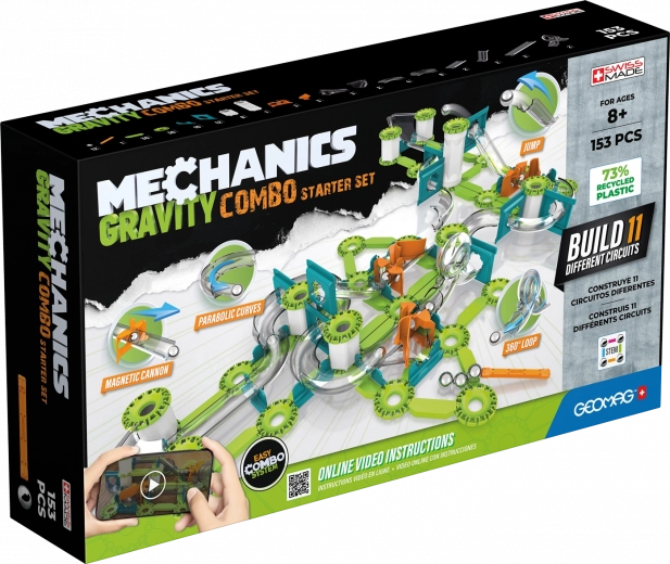 Mechanics Gravity RE Combo Starter Set od GEOMAG – magnetska građevna igračka